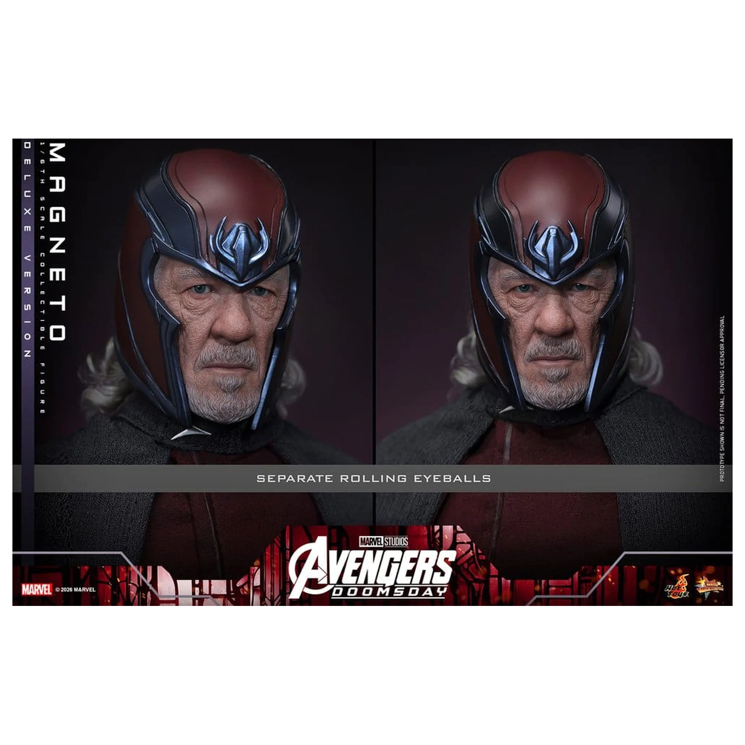 Avengers: Doomsday Movie Masterpiece akciófigura 1/6 Magneto (Deluxe Version) 30 cm termékfotó