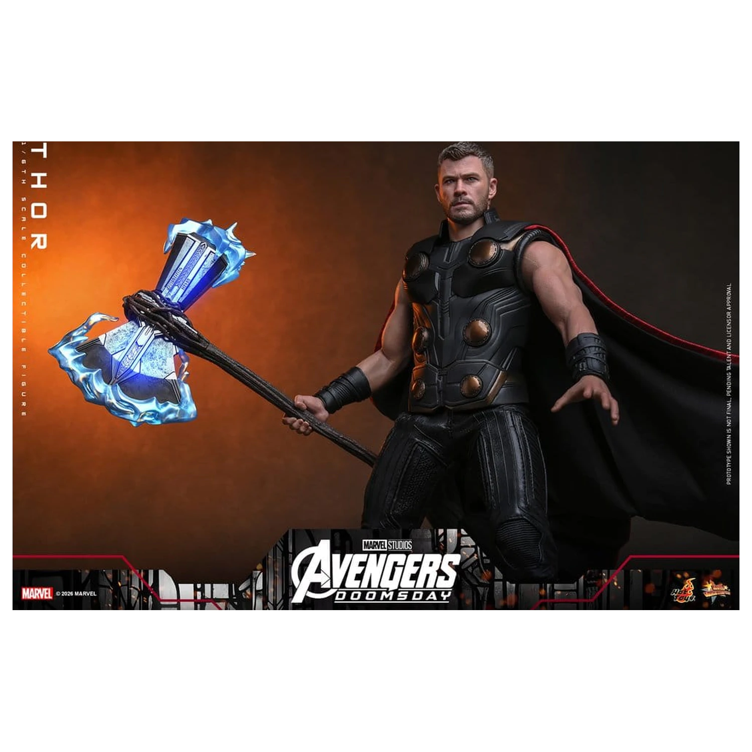 Avengers: Doomsday Movie Masterpiece akciófigura 1/6 Thor 32 cm termékfotó