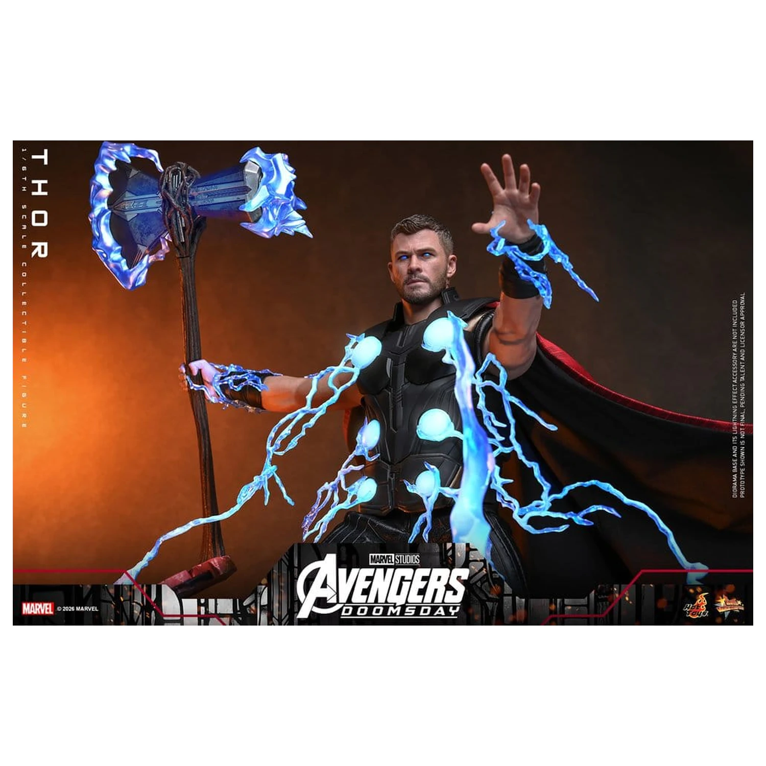 Avengers: Doomsday Movie Masterpiece akciófigura 1/6 Thor 32 cm termékfotó