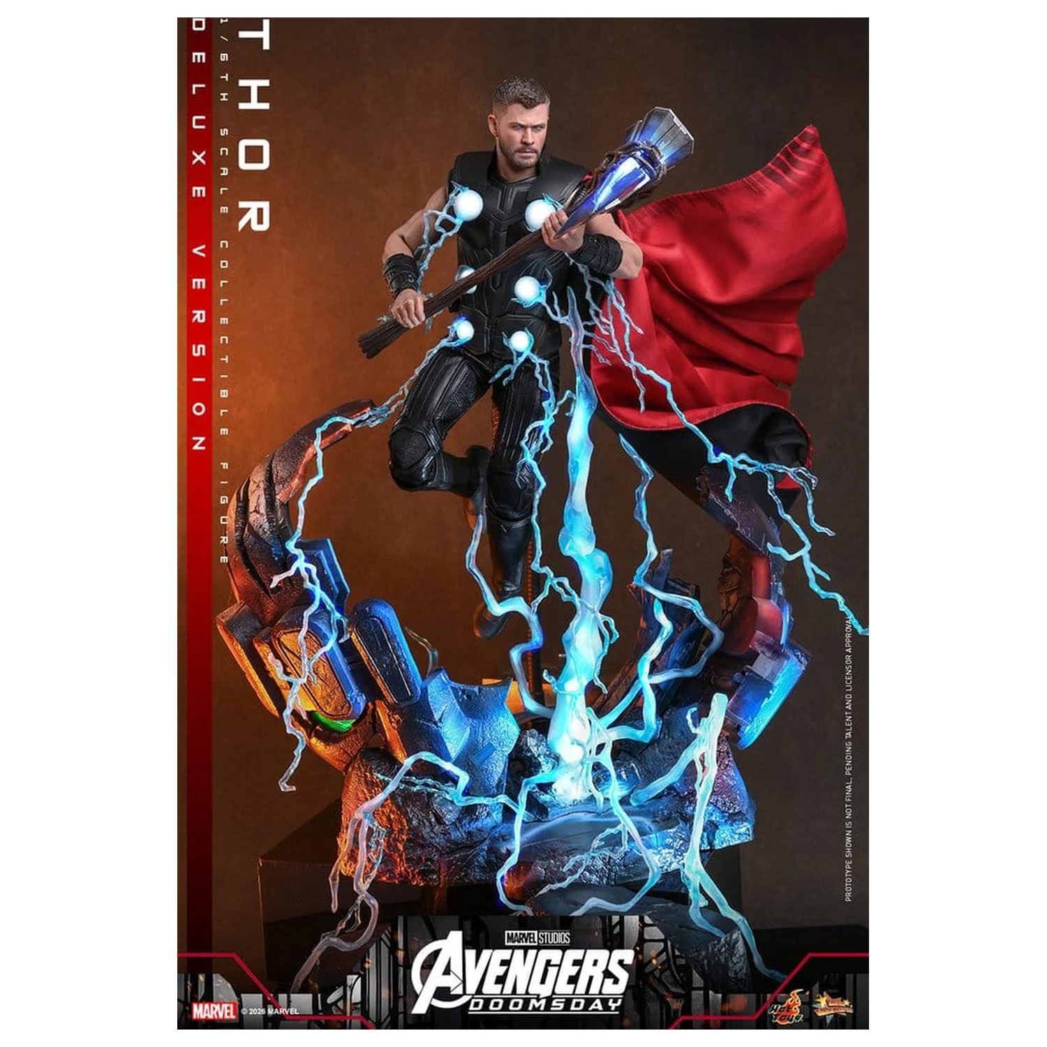 Avengers: Doomsday Movie Masterpiece akciófigura 1/6 Thor (Deluxe Version) 32 cm termékfotó