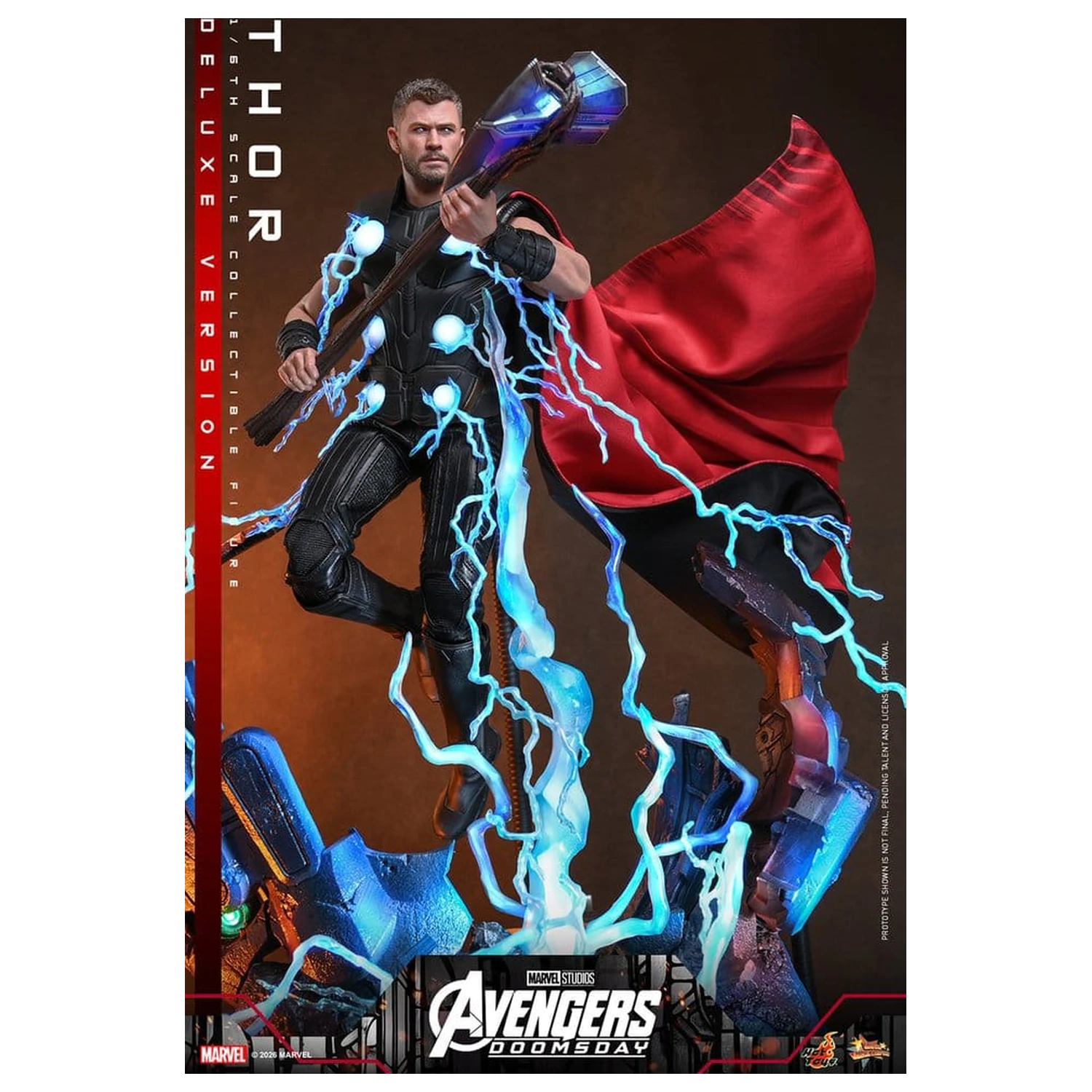 Avengers: Doomsday Movie Masterpiece akciófigura 1/6 Thor (Deluxe Version) 32 cm termékfotó