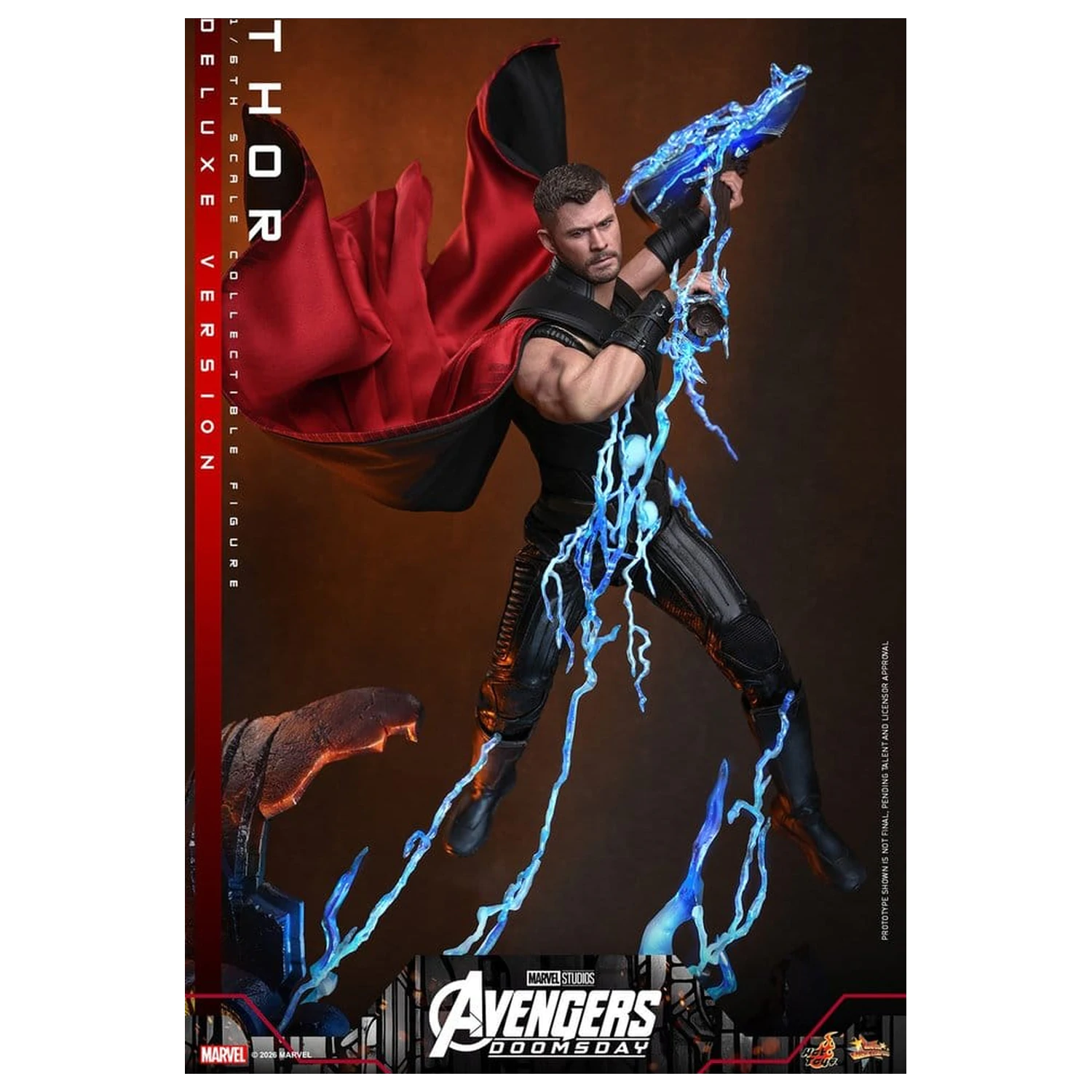 Avengers: Doomsday Movie Masterpiece akciófigura 1/6 Thor (Deluxe Version) 32 cm termékfotó
