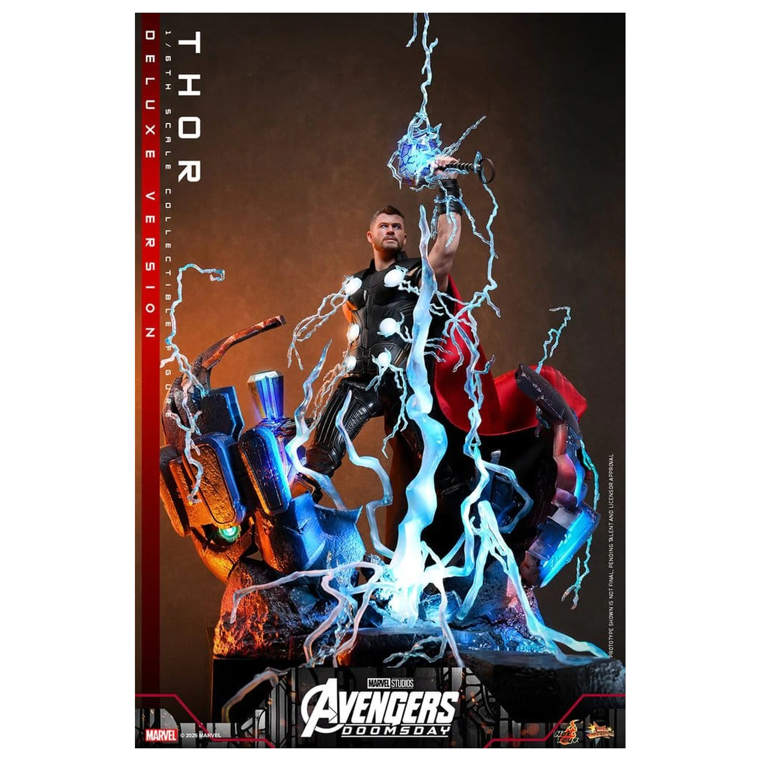 Avengers: Doomsday Movie Masterpiece akciófigura 1/6 Thor (Deluxe Version) 32 cm termékfotó