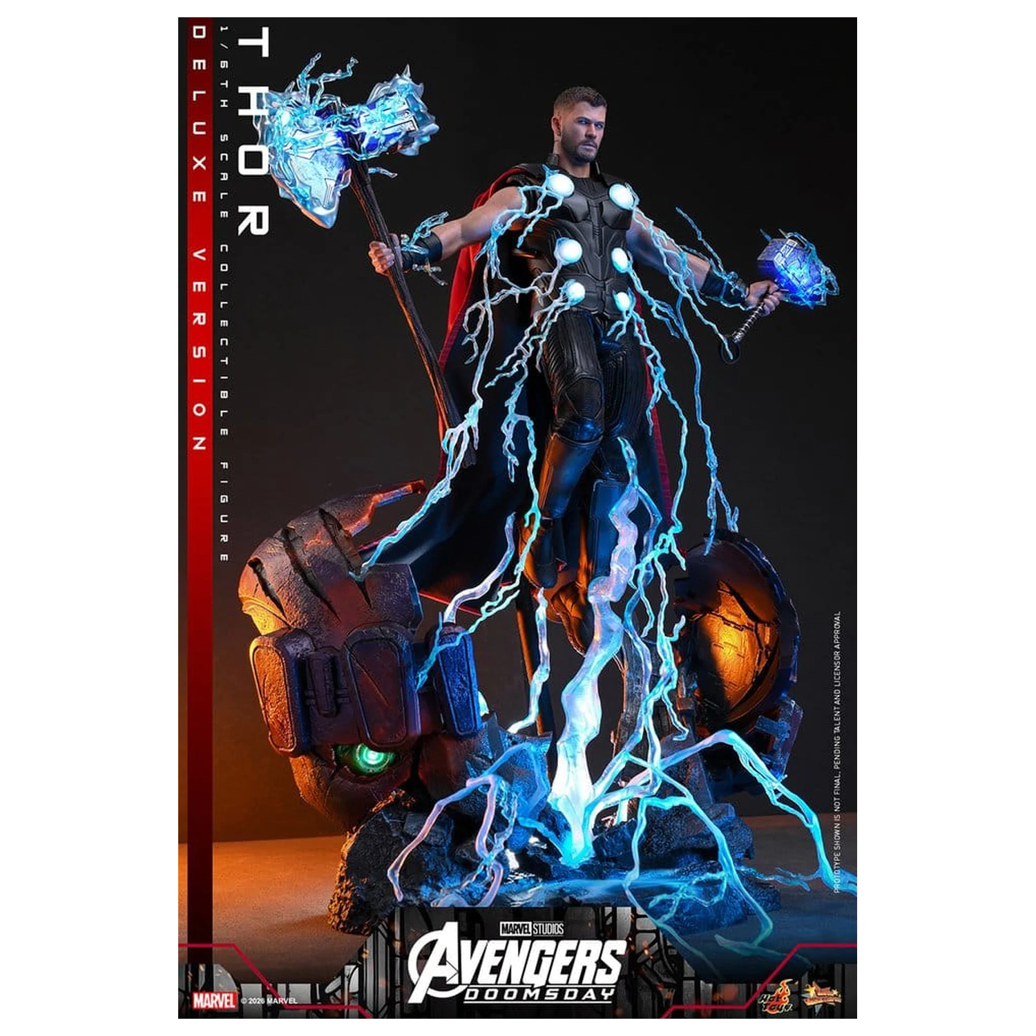 Avengers: Doomsday Movie Masterpiece akciófigura 1/6 Thor (Deluxe Version) 32 cm termékfotó