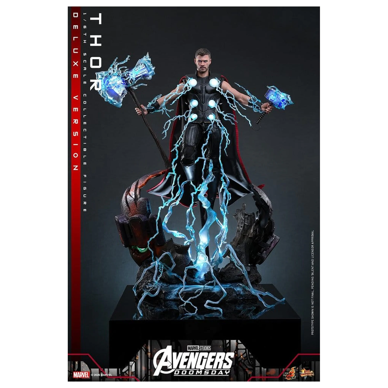 Avengers: Doomsday Movie Masterpiece akciófigura 1/6 Thor (Deluxe Version) 32 cm termékfotó