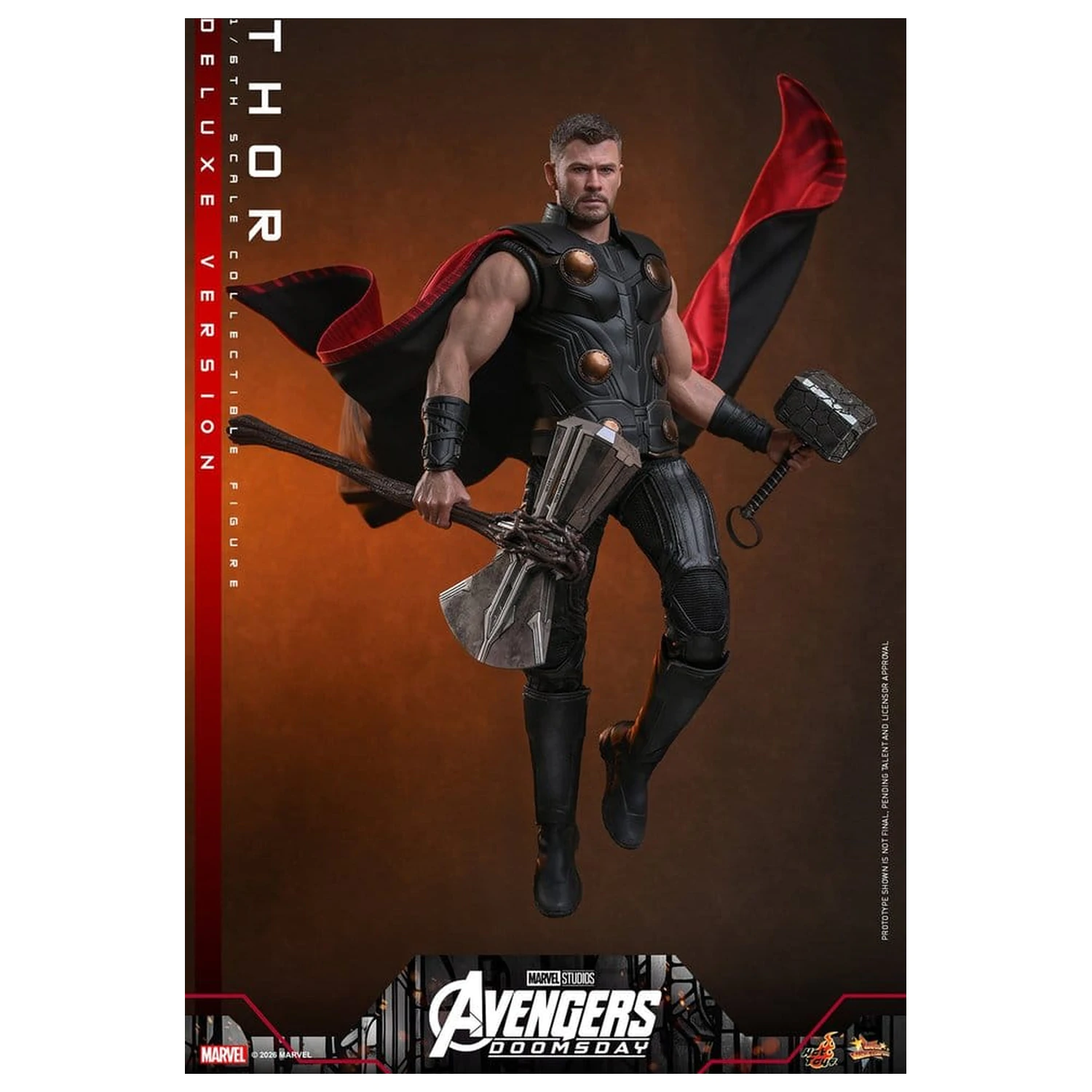Avengers: Doomsday Movie Masterpiece akciófigura 1/6 Thor (Deluxe Version) 32 cm termékfotó