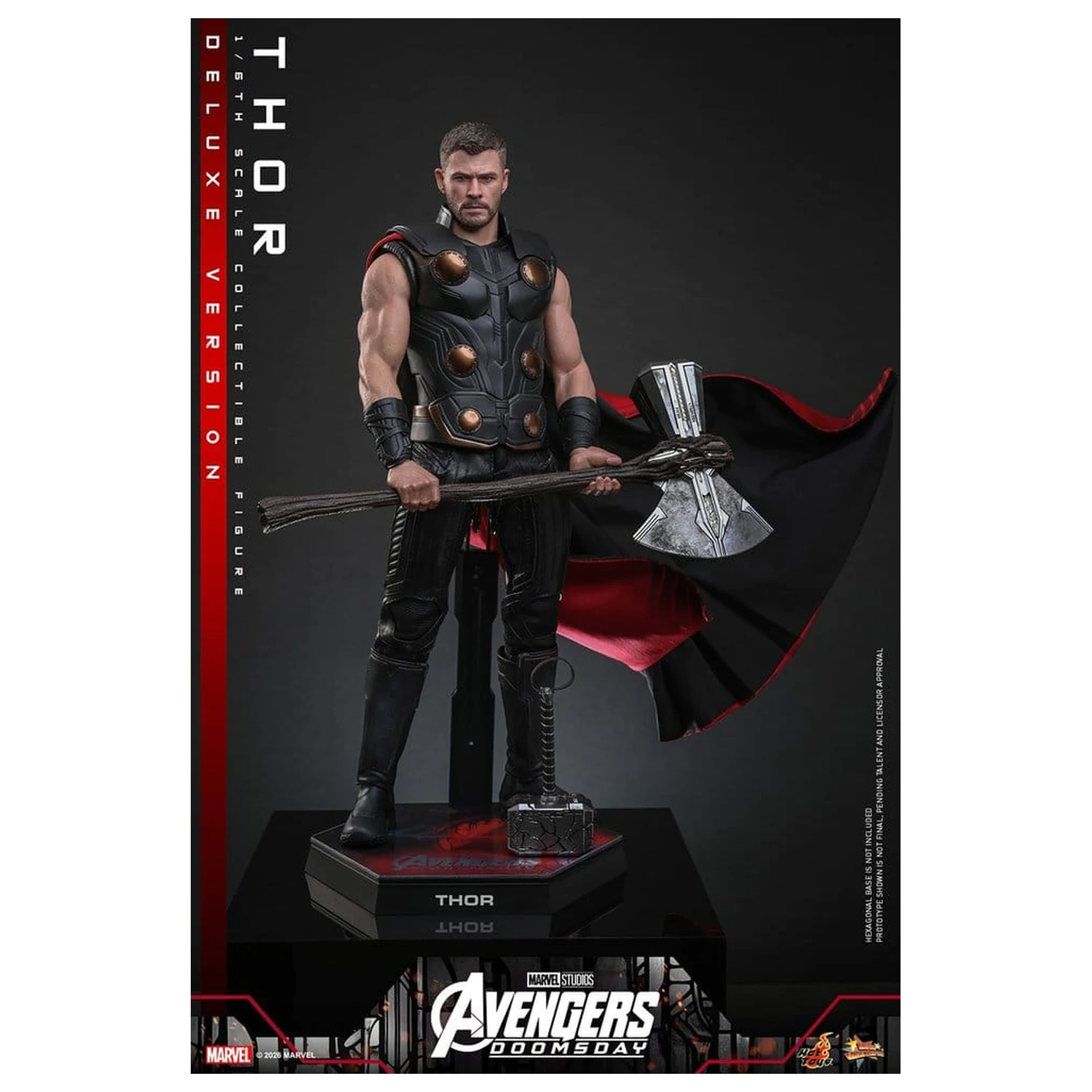 Avengers: Doomsday Movie Masterpiece akciófigura 1/6 Thor (Deluxe Version) 32 cm termékfotó