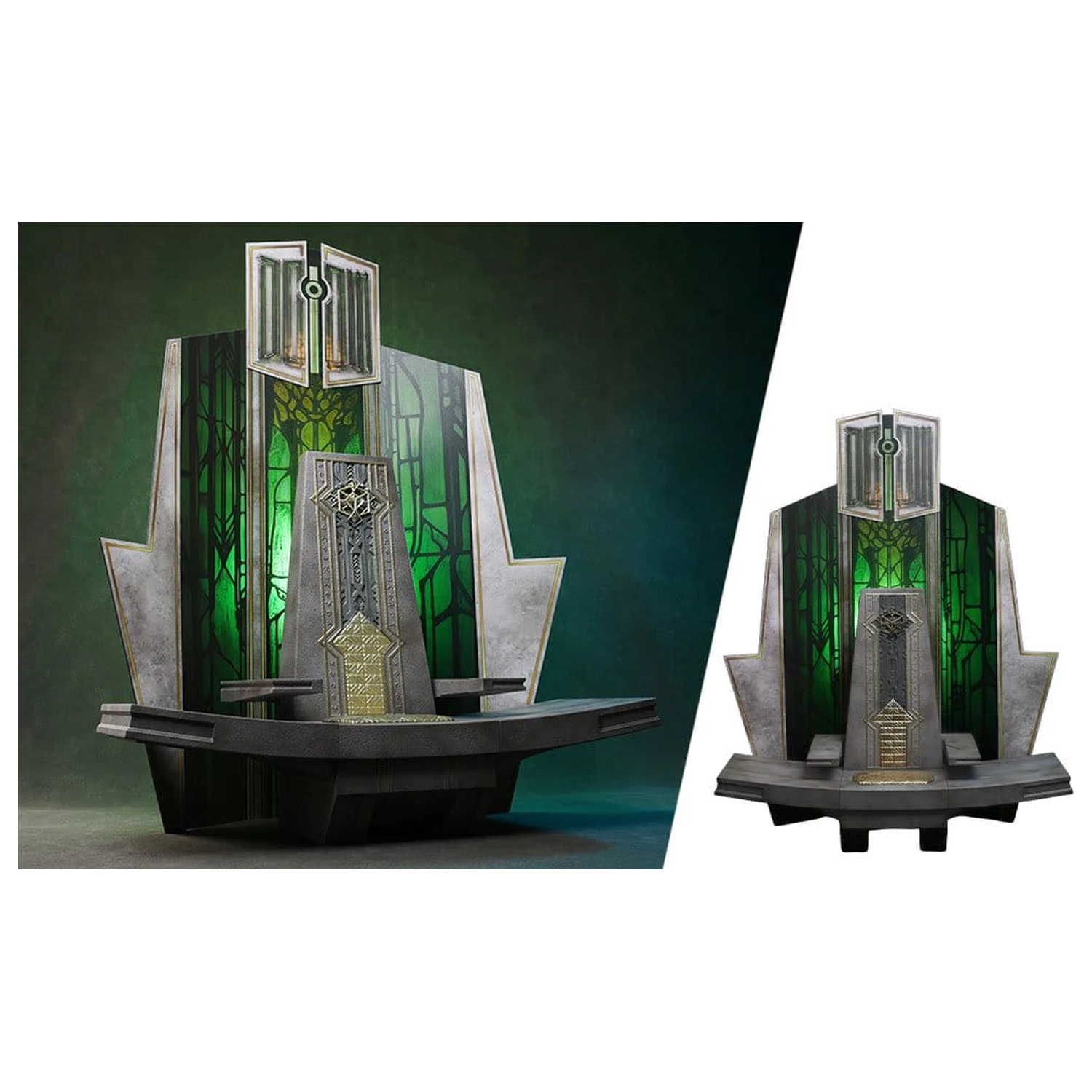Avengers: Doomsday Movie Masterpiece akciófigura kiegészítő 1/6 Doom's Throne 33 cm termékfotó