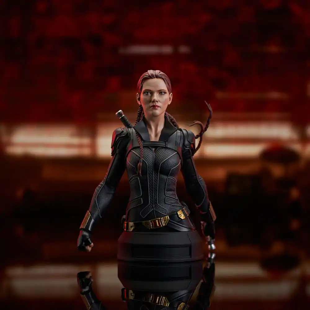 Avengers: Endgame 1/6 Black Widow mellszobor figura 15 cm termékfotó