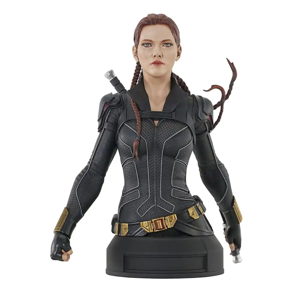 Avengers: Endgame 1/6 Black Widow mellszobor figura 15 cm termékfotó