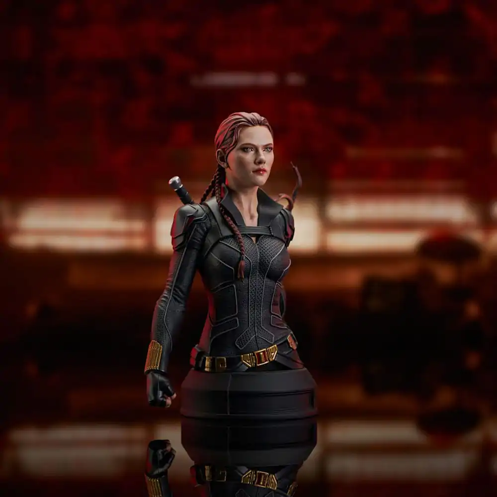 Avengers: Endgame 1/6 Black Widow mellszobor figura 15 cm termékfotó