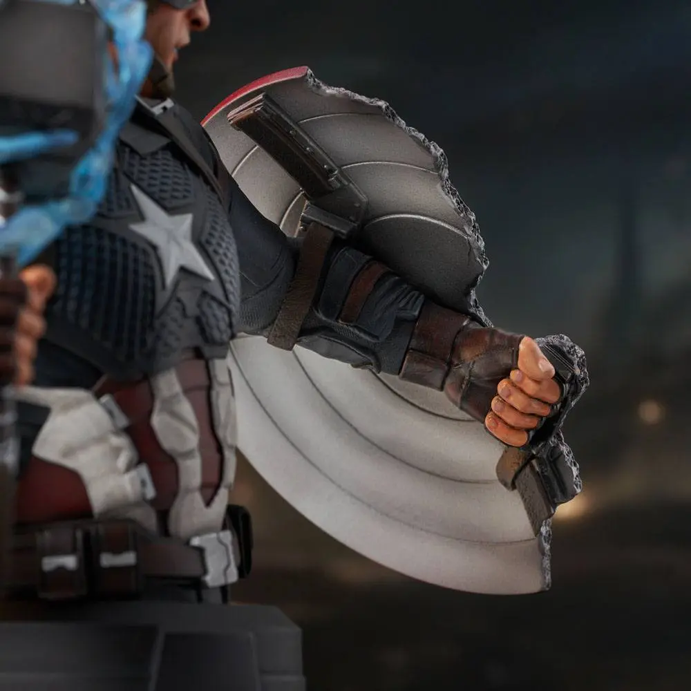 Avengers Endgame 1/6 Captain America mellszobor figura 15 cm termékfotó