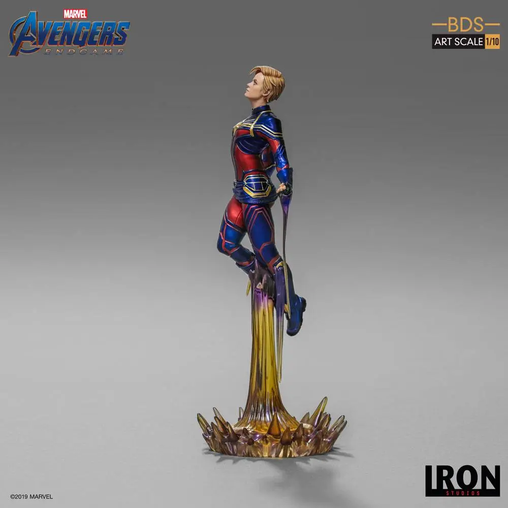Avengers: Endgame BDS Art Scale 1/10 Captain Marvel szobor figura 26 cm termékfotó