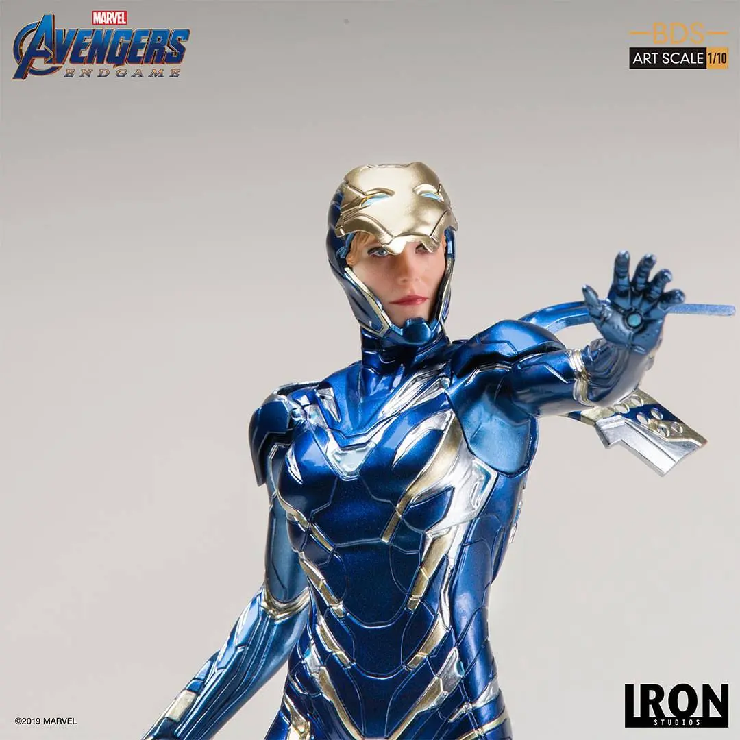 Avengers: Endgame BDS Art Scale 1/10 Pepper Potts in Rescue Suit szobor figura 25 cm termékfotó