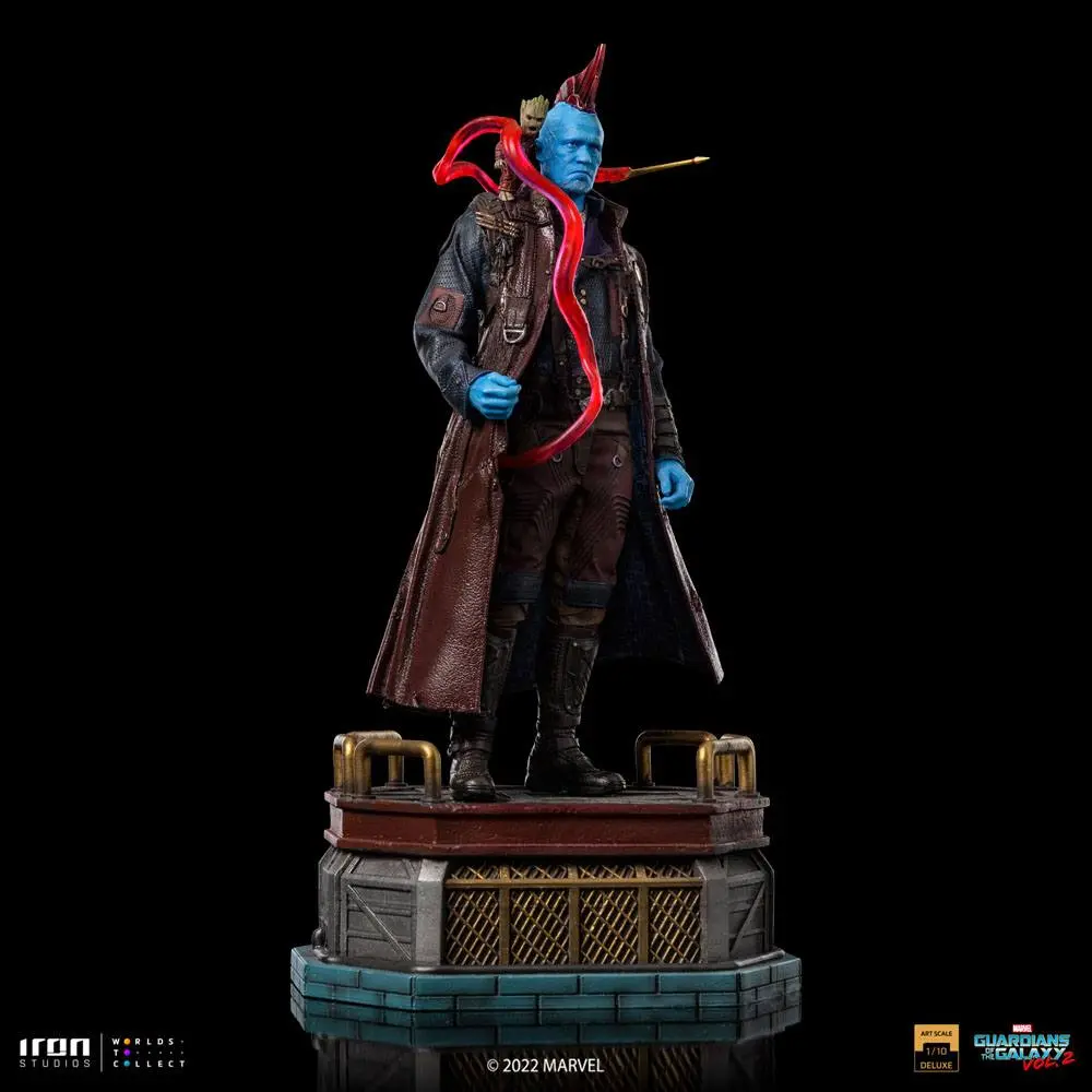 Avengers: Endgame BDS Art Scale 1/10 Yondu and Groot Deluxe szobor figura 24 cm termékfotó