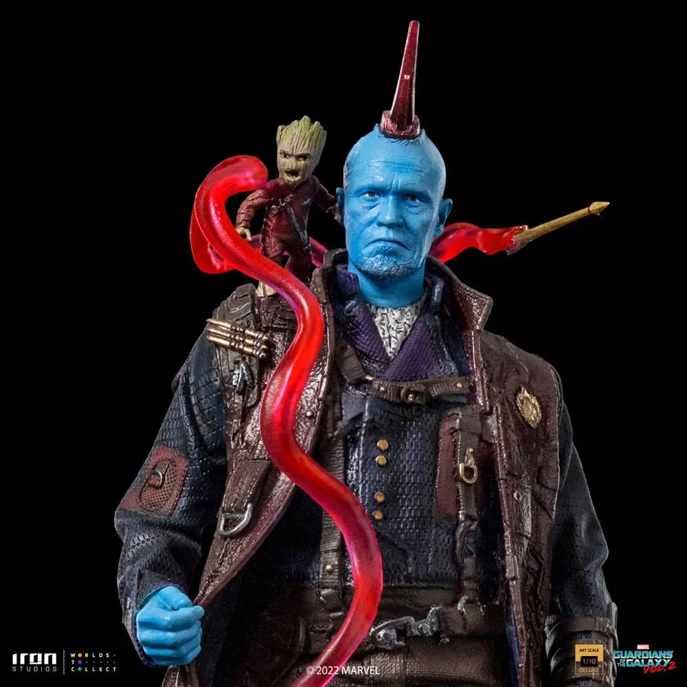 Avengers: Endgame BDS Art Scale 1/10 Yondu and Groot Deluxe szobor figura 24 cm termékfotó