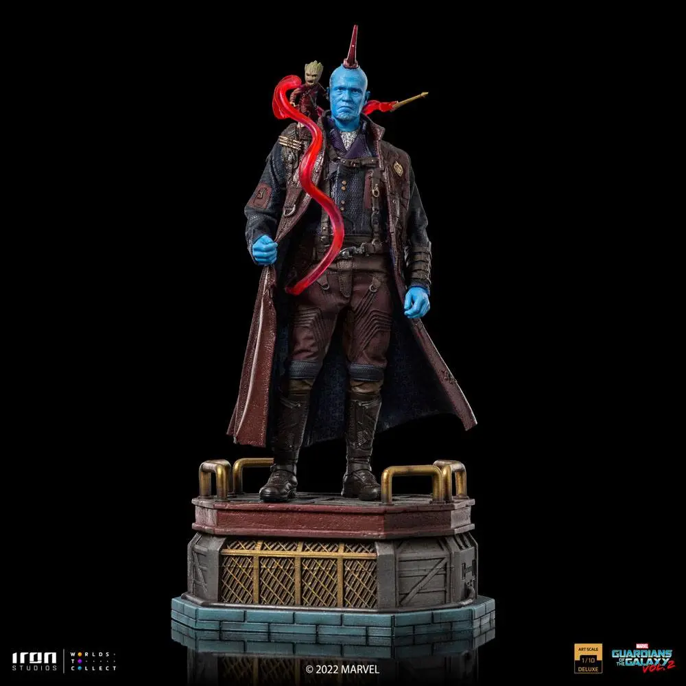 Avengers: Endgame BDS Art Scale 1/10 Yondu and Groot Deluxe szobor figura 24 cm termékfotó