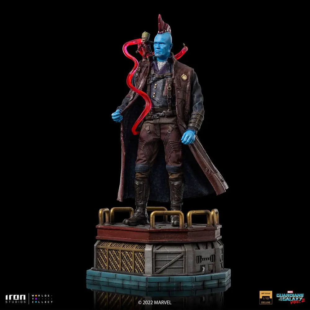 Avengers: Endgame BDS Art Scale 1/10 Yondu and Groot Deluxe szobor figura 24 cm termékfotó