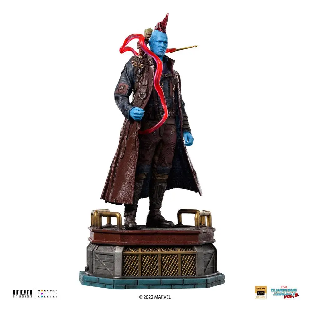 Avengers: Endgame BDS Art Scale 1/10 Yondu and Groot Deluxe szobor figura 24 cm termékfotó