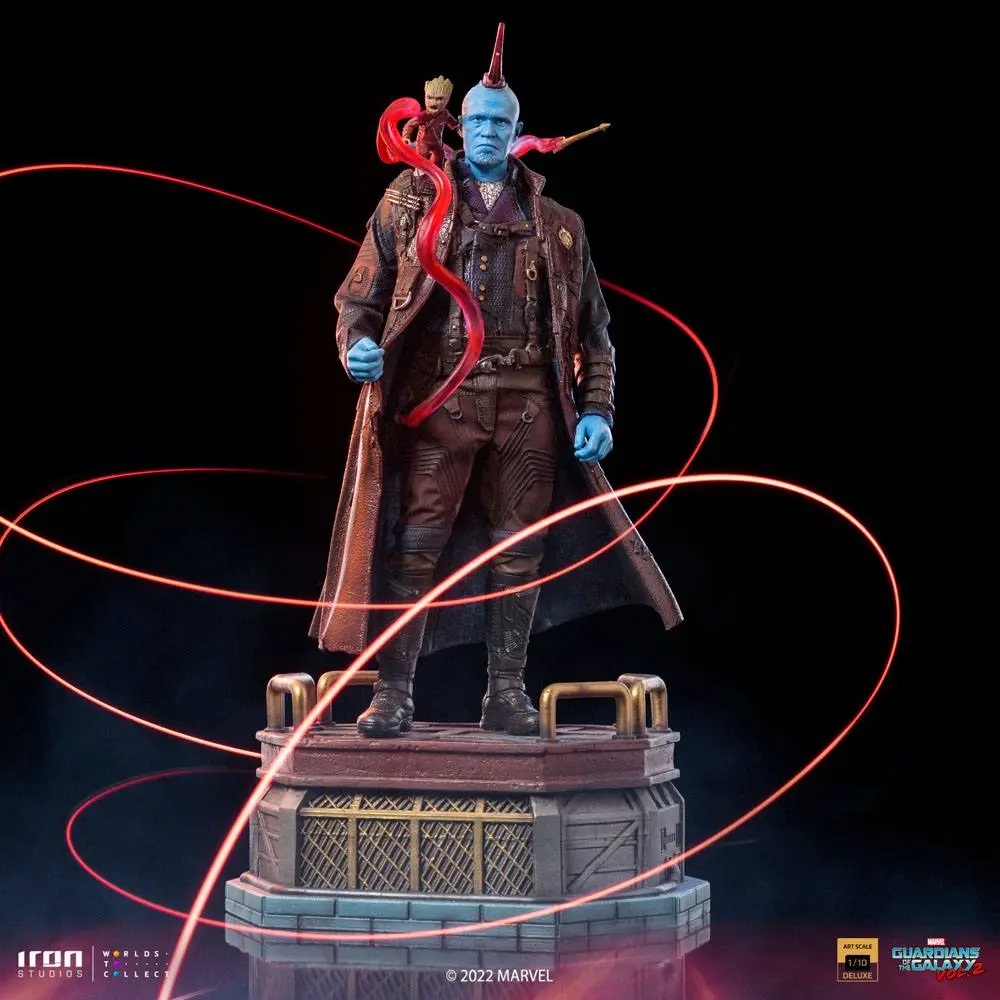 Avengers: Endgame BDS Art Scale 1/10 Yondu and Groot Deluxe szobor figura 24 cm termékfotó