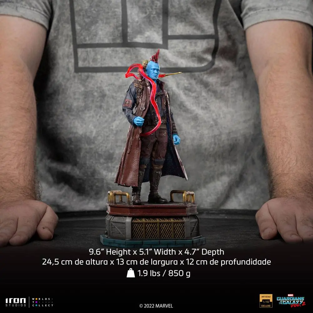 Avengers: Endgame BDS Art Scale 1/10 Yondu and Groot Deluxe szobor figura 24 cm termékfotó