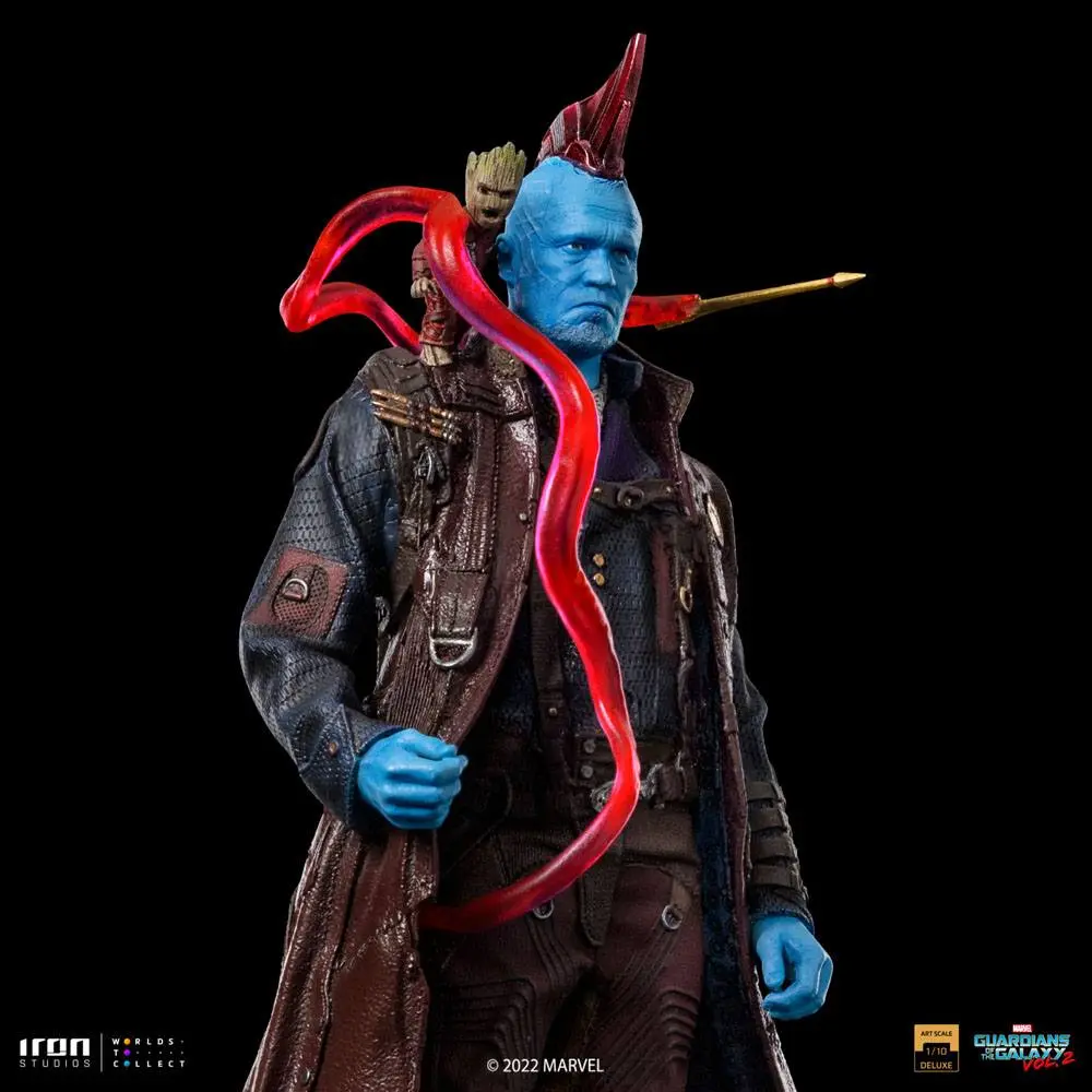 Avengers: Endgame BDS Art Scale 1/10 Yondu and Groot Deluxe szobor figura 24 cm termékfotó