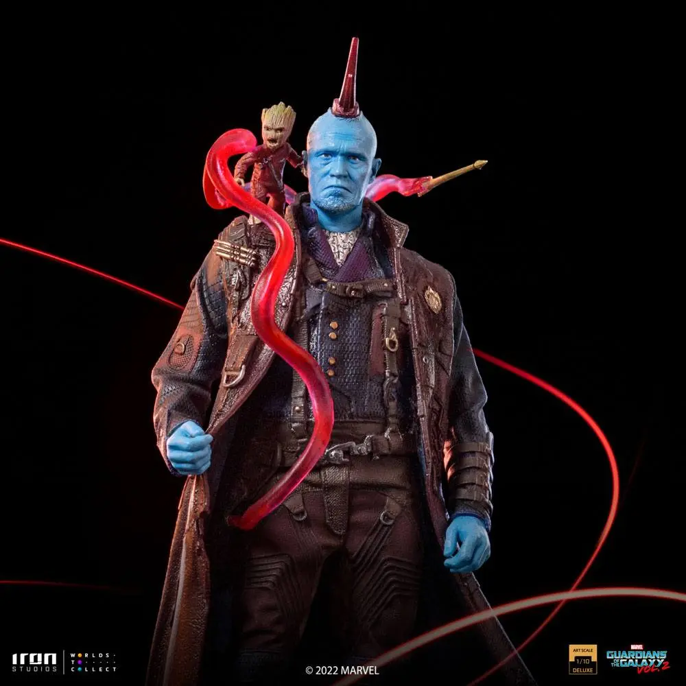 Avengers: Endgame BDS Art Scale 1/10 Yondu and Groot Deluxe szobor figura 24 cm termékfotó