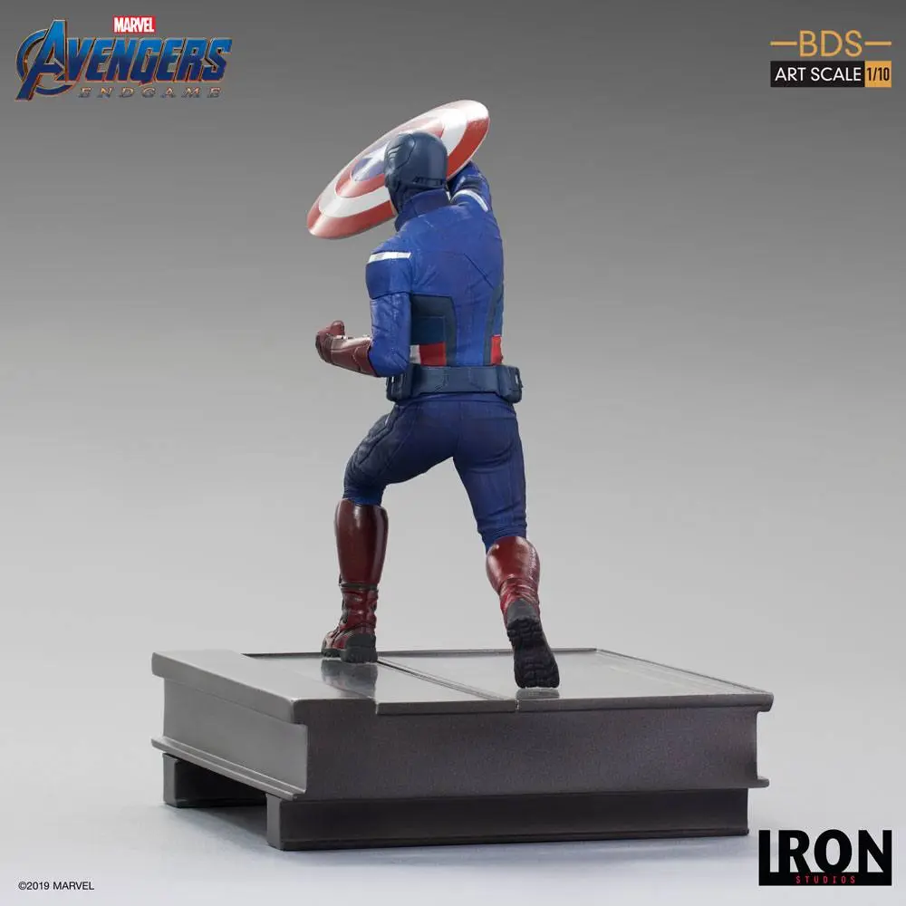 Avengers: Endgame BDS Art Scale Statue 1/10 Captain America 21 cm termékfotó