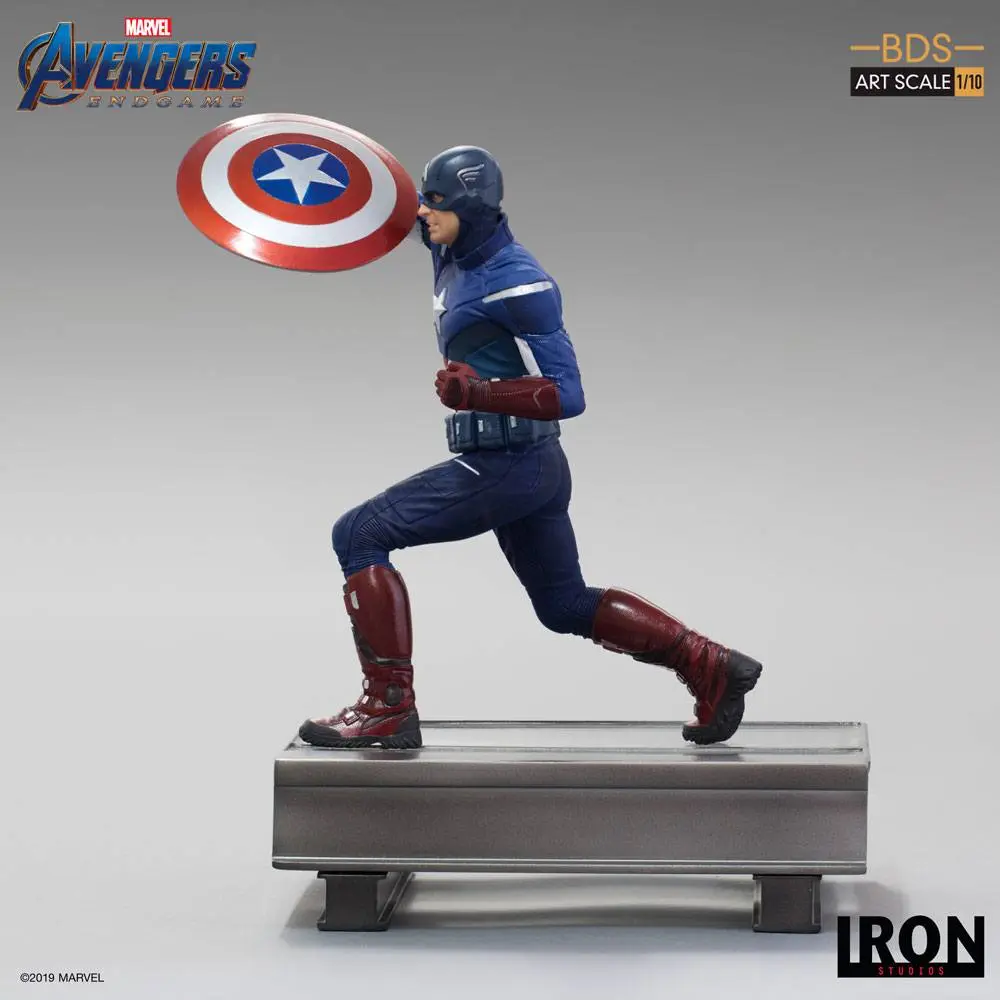 Avengers: Endgame BDS Art Scale Statue 1/10 Captain America 21 cm termékfotó