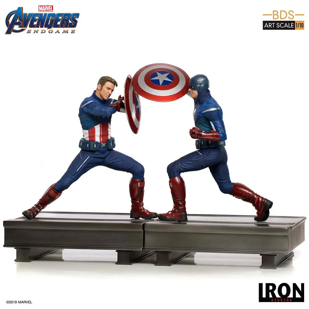 Avengers: Endgame BDS Art Scale Statue 1/10 Captain America 21 cm termékfotó