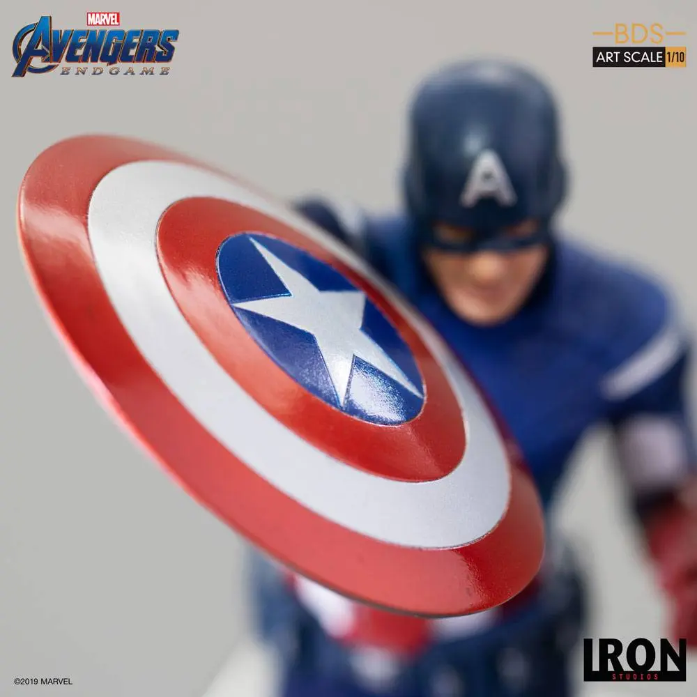 Avengers: Endgame BDS Art Scale Statue 1/10 Captain America 21 cm termékfotó