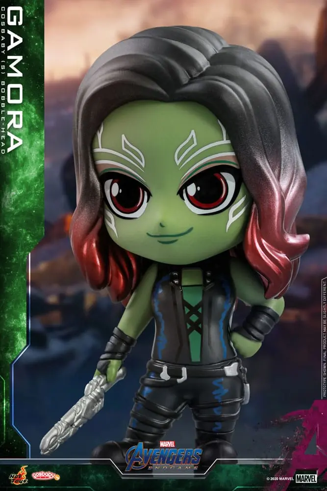 Avengers: Endgame Cosbaby (S) Mini figura Gamora 10 cm termékfotó