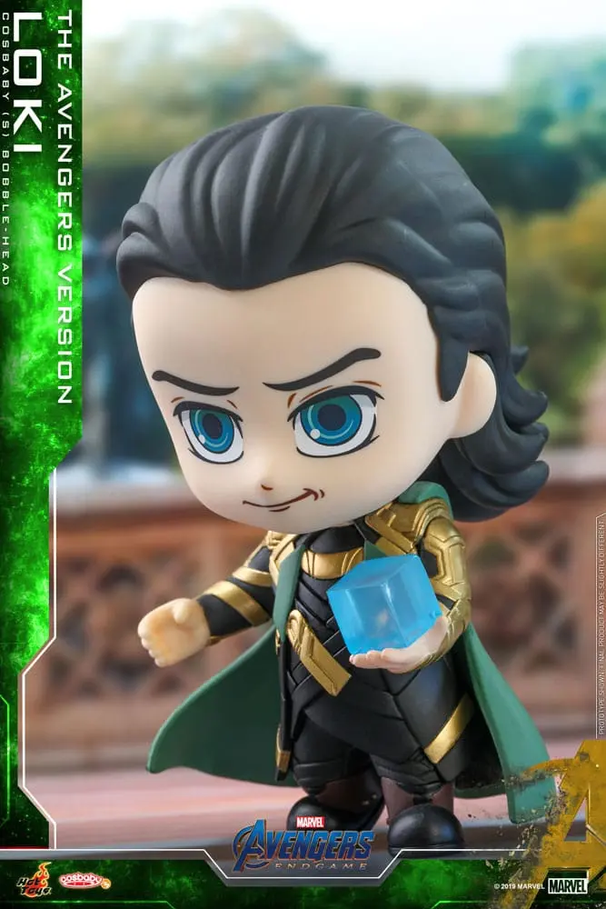 Avengers: Endgame Cosbaby (S) Mini figura Loki (Prisoner Version) 10 cm termékfotó
