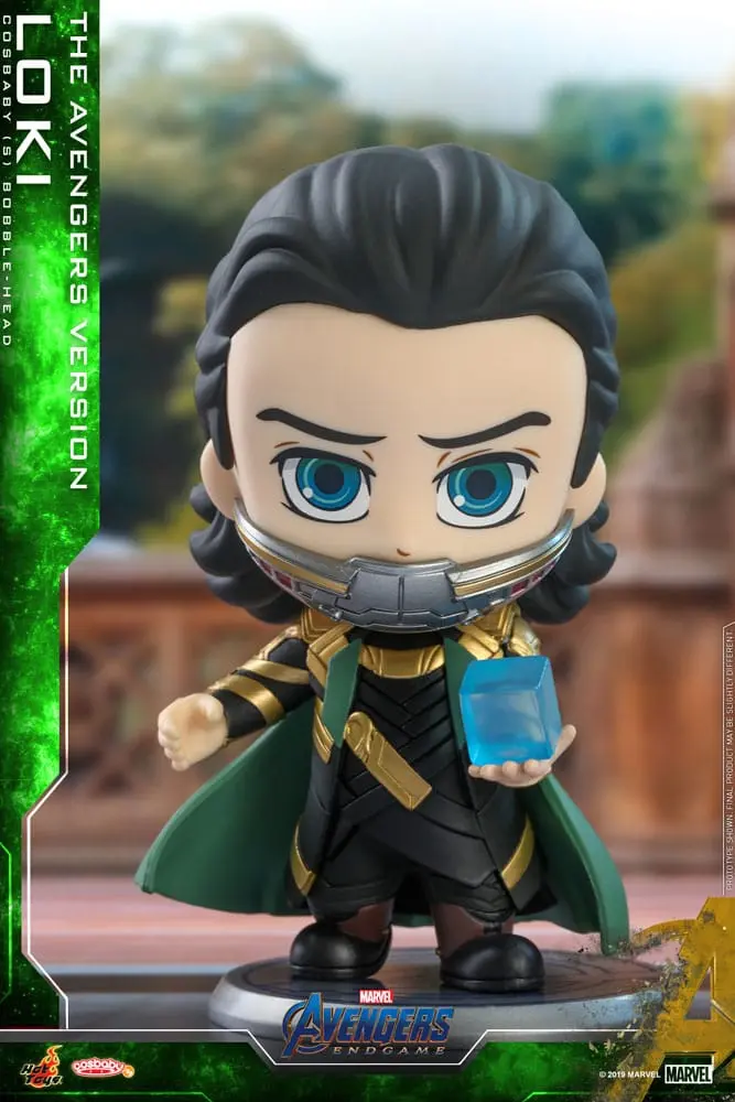 Avengers: Endgame Cosbaby (S) Mini figura Loki (Prisoner Version) 10 cm termékfotó