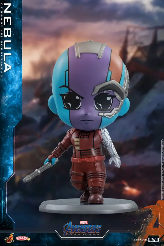 Avengers: Endgame Cosbaby (S) Mini figura Nebula 10 cm termékfotó