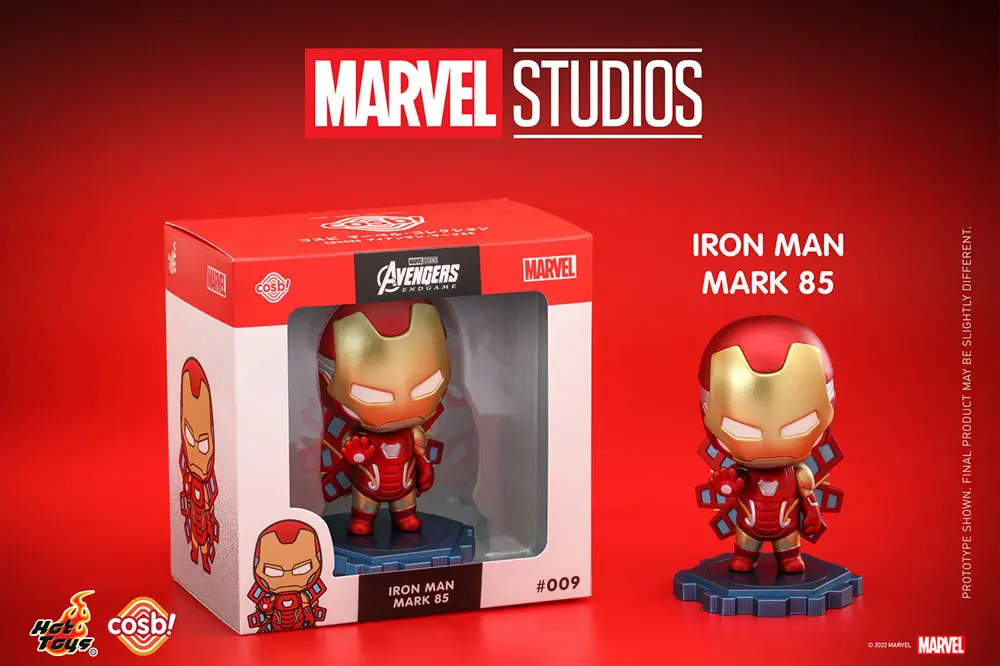 Avengers: Endgame Cosbi Mini figura Iron Man Mark 85 8 cm termékfotó