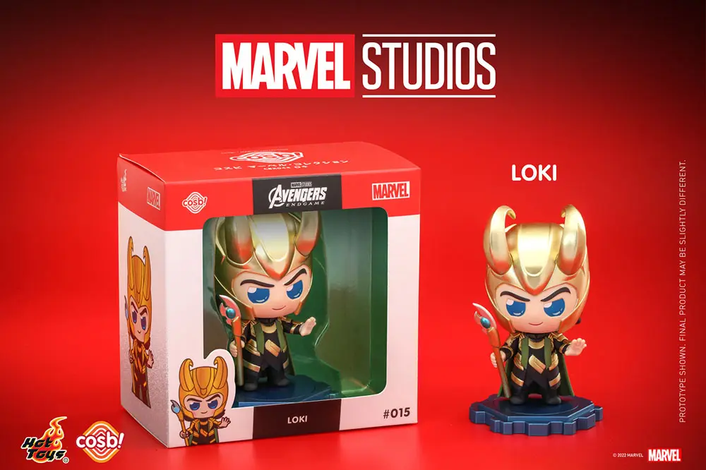 Avengers: Endgame Cosbi Mini Figure Loki 8 cm termékfotó