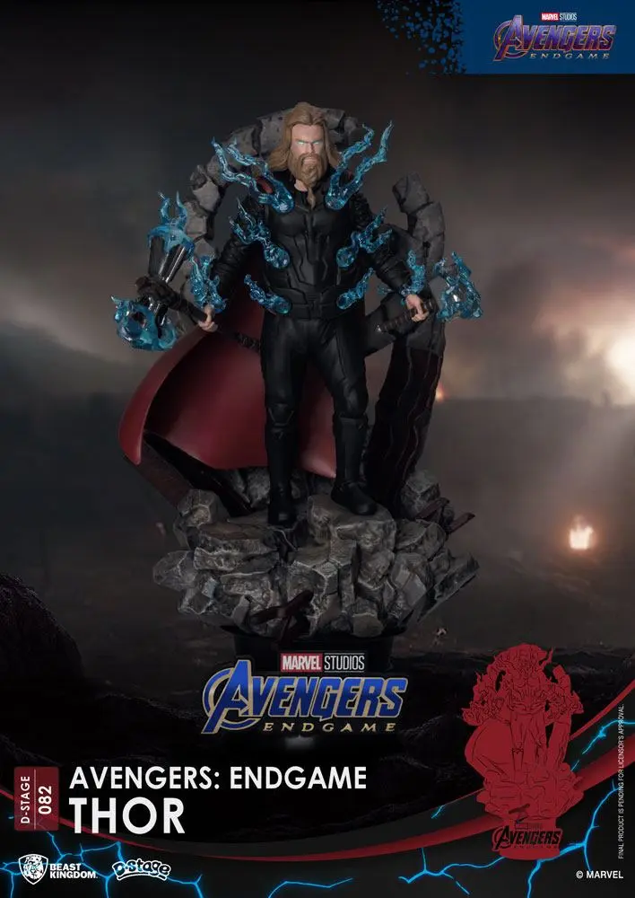 Avengers: Endgame D-Stage PVC Diorama Thor Closed Box Version 16 cm termékfotó