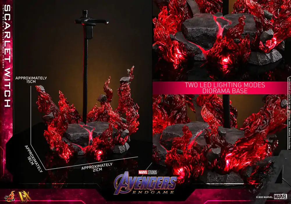 Avengers: Endgame DX 1/6 Scarlet Witch akciófigura 28 cm termékfotó