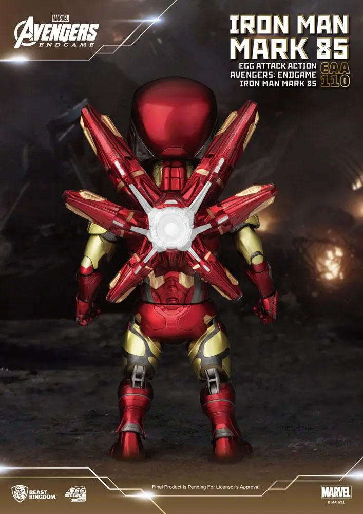 Avengers: Endgame Egg Attack Iron Man Mark 85 akciófigura 16 cm termékfotó