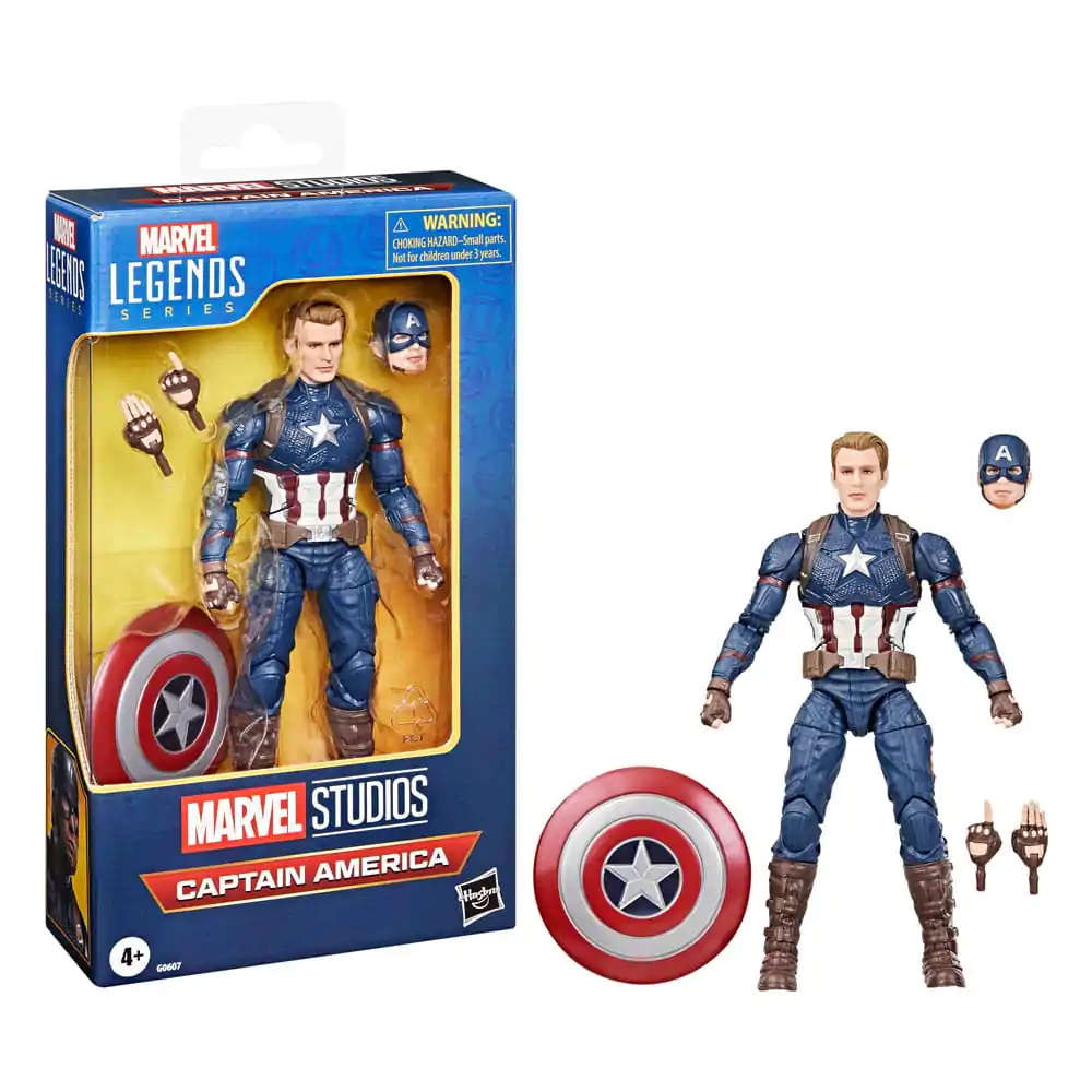 Avengers: Endgame Marvel Legends Captain America akciófigura 15 cm termékfotó