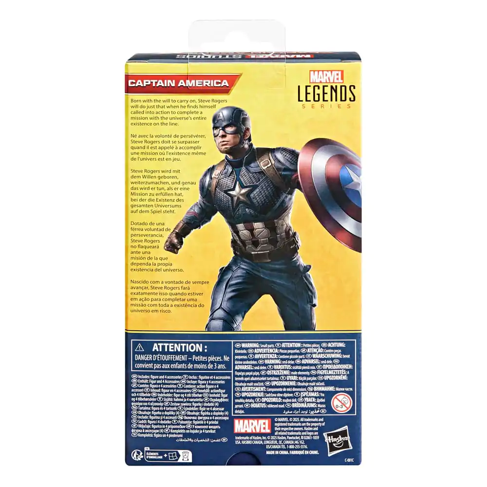 Avengers: Endgame Marvel Legends Captain America akciófigura 15 cm termékfotó