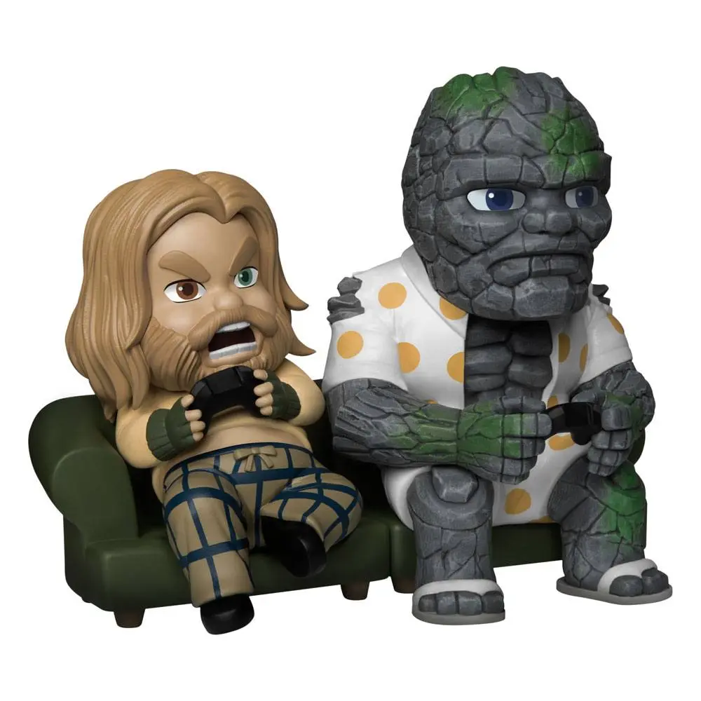 Avengers: Endgame Mini Egg Attack Bro Thor & Korg Game Time figura 8 cm termékfotó