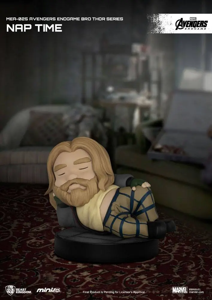 Avengers: Endgame Mini Egg Attack Bro Thor Series Nap time figura 8 cm termékfotó