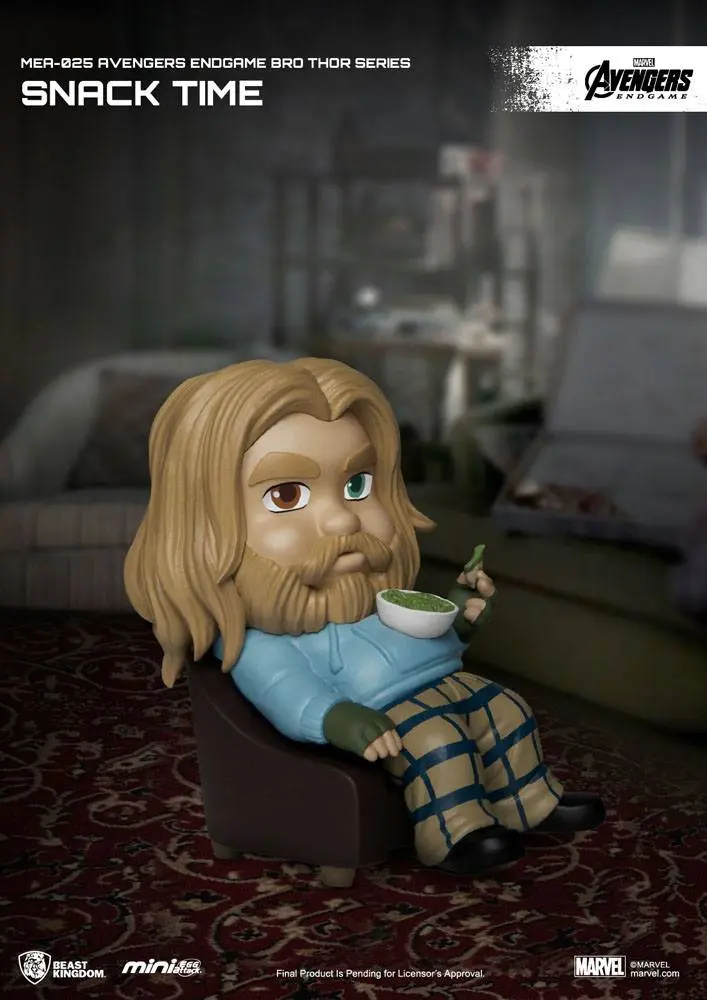 Avengers: Endgame Mini Egg Attack Bro Thor Series Snack time figura 8 cm termékfotó
