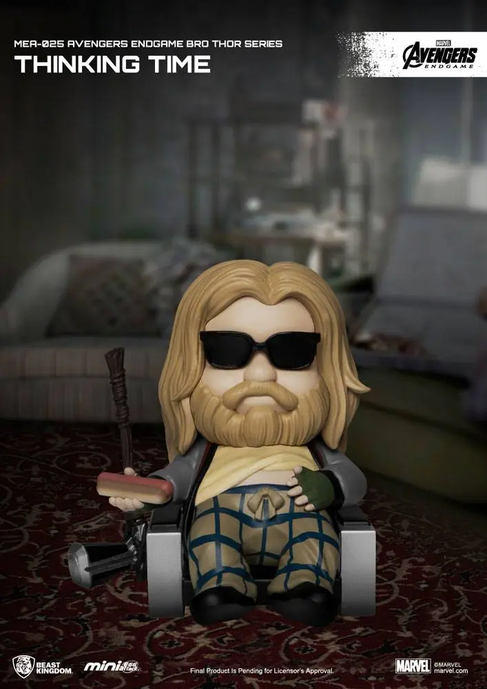 Avengers: Endgame Mini Egg Attack figura Bro Thor Series Thinking time 8 cm termékfotó