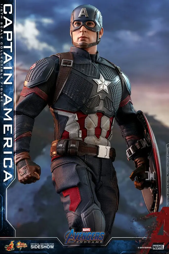 Avengers: Endgame Movie Masterpiece 1/6 Amerika  Captain America 31 cm termékfotó