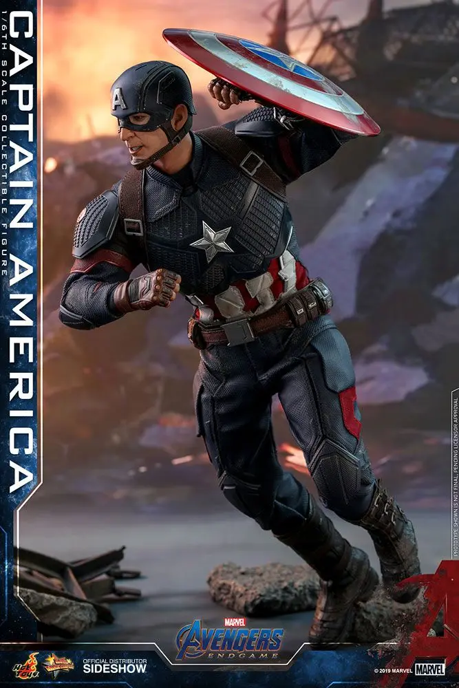 Avengers: Endgame Movie Masterpiece 1/6 Amerika  Captain America 31 cm termékfotó