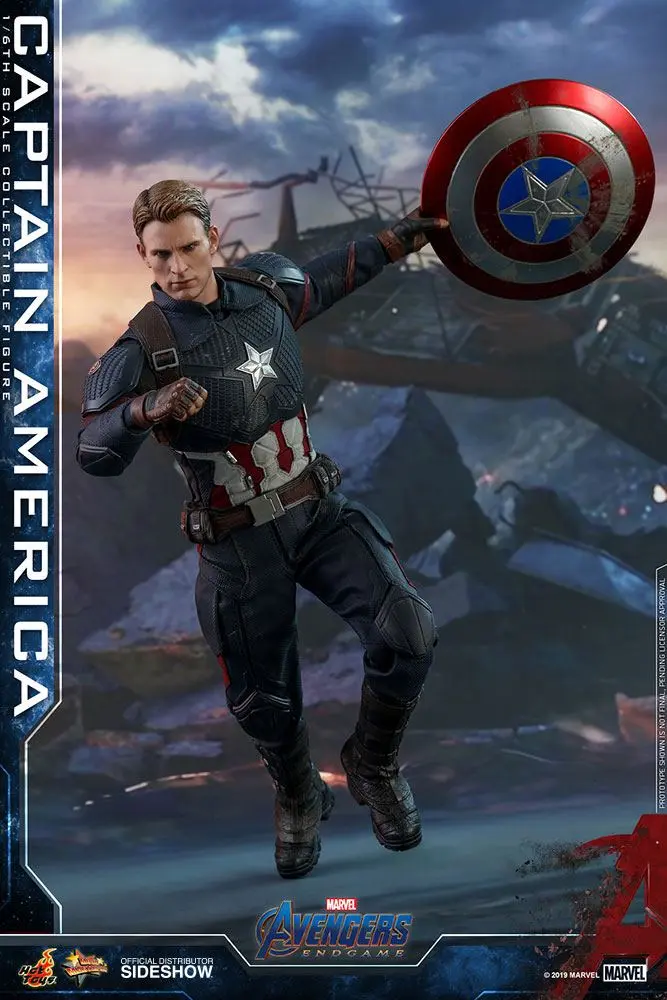 Avengers: Endgame Movie Masterpiece 1/6 Amerika  Captain America 31 cm termékfotó