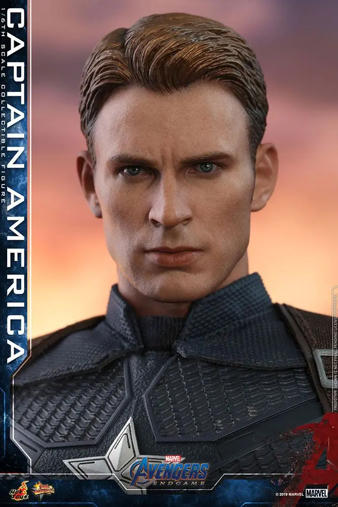 Avengers: Endgame Movie Masterpiece 1/6 Amerika  Captain America 31 cm termékfotó